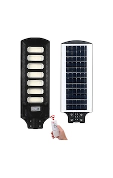Güneş Enerjili 350 W Sokak Bahçe Aydınlatma Lambası - Direkli Güneş Enerjili 350 W Sokak Bahçe Aydınlatma Lambası - Direkli