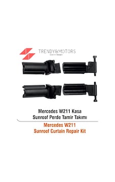 Mercedes W211 Kasa için Sunroof Güneşlik Perde Tamir Seti Mercedes W211 Kasa için Sunroof Güneşlik Perde Tamir Seti