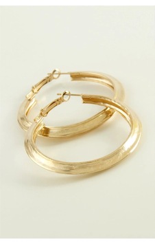 Oval Halka Küpe 4 Cm Resimdeki Oval Halka Küpe 4 Cm Resimdeki