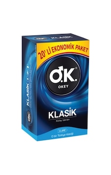 Okey Klasik Eko Prezervatif 6 x 20'li Okey Klasik Eko Prezervatif 6 x 20'li