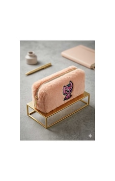 Peluş Kalem Kutusu Kalemlik Kalem Çantası 6x10x19 Cm Orta Boy Pembe Yarasa Çok Renkli Peluş Kalem Kutusu Kalemlik Kalem Çantası 6x10x19 Cm Orta Boy Pembe Yarasa Çok Renkli