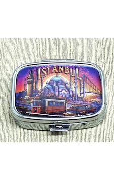 İstanbul Temalı Kutusu Alk4369 Çok renkli İstanbul Temalı Kutusu Alk4369 Çok renkli
