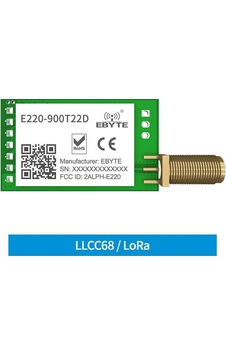 E220-900t22d , 868mhz Lora Haberleşme Modulü E220-900t22d , 868mhz Lora Haberleşme Modulü
