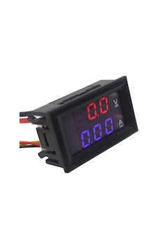 Voltmetre Dijital Ampermetre Dc 100v 10a Gerilim Akım