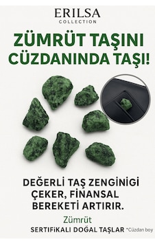 Sertifikalı Ham Cüzdan Boy Zümrüt Taşı Kütle - El Taşı - Sevgi, Şifa Ve Günlük Kalp Desteği Sertifikalı Ham Cüzdan Boy Zümrüt Taşı Kütle - El Taşı - Sevgi, Şifa Ve Günlük Kalp Desteği