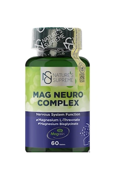 Nature’s Supreme Mag Neuro Complex (Magnesium L-Threonate) 60 Tablet Nature’s Supreme Mag Neuro Complex (Magnesium L-Threonate) 60 Tablet