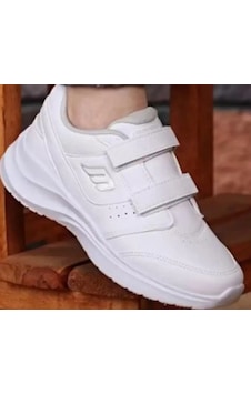 M.P Mp 252-1307 Beyaz Unisex Cırtlı Spor Ayakkabı Beyaz M.P Mp 252-1307 Beyaz Unisex Cırtlı Spor Ayakkabı Beyaz