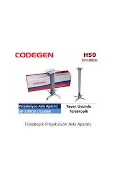 Codegen H50 Tavan Asma Aparatı 50 100 Cm Teleskop Codegen H50 Tavan Asma Aparatı 50 100 Cm Teleskop
