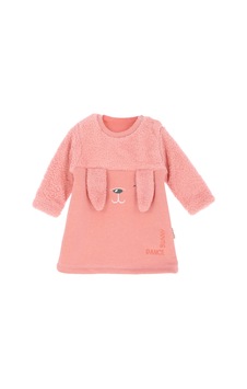Modanino Kız Bebek Peluş Elbise 6-12ay 12474 gül kurusu Modanino Kız Bebek Peluş Elbise 6-12ay 12474 gül kurusu