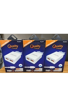 POLYGOLD PG-8771 ÇİFT USB 2,1 A. Samsung Uyumlu Set Şarjı POLYGOLD PG-8771 ÇİFT USB 2,1 A. Samsung Uyumlu Set Şarjı