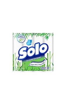 Solo Bambu Katkılı Tuvalet Kağıdı 32'li Solo Bambu Katkılı Tuvalet Kağıdı 32'li