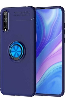 Huawei P Smart S Y8p Kılıf Zore Ravel Silikon Kapak Mavi Huawei P Smart S Y8p Kılıf Zore Ravel Silikon Kapak Mavi