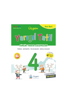 Üçgen Yayınları 4. Sınıf Yarıyıl Tatil Günlük Tekrar - 2023