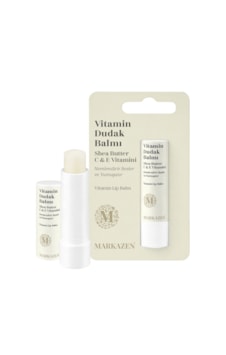 Markazen Vitamin Dudak Balmı Shea Butter C Vitamini E Vitamini 5 G Markazen Vitamin Dudak Balmı Shea Butter C Vitamini E Vitamini 5 G