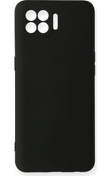 Cosmotex Newface Oppo Reno 4 Lite Kılıf Nano İçi Kadife Silikon - Siyah Cosmotex Newface Oppo Reno 4 Lite Kılıf Nano İçi Kadife Silikon - Siyah