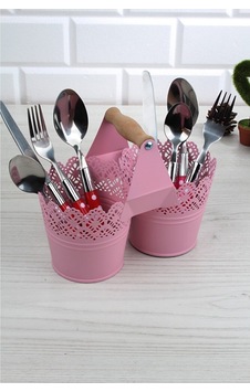 Loveq 2'li Metal Kaşıklık Ckr1793-p