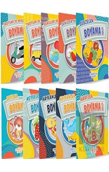 Boyama Kitapları (10 Kitap Takım) Yediveren Çocuk - Yediveren Çocuk Boyama Kitapları (10 Kitap Takım) Yediveren Çocuk - Yediveren Çocuk