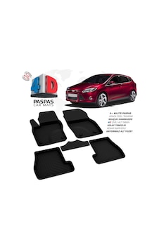 Ford Focus 3 Sd 4d Araca Özel Havuzlu Kauçuk Paspas 2011-2014