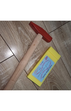 Laminant Parke Kestamid Döşeme Çakma Takozu 2,5cm 17cm Ve 500gr Çekiç