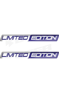 Limited Edition Long 3 Boyutlu Damla Sticker Mavi Limited Edition Long 3 Boyutlu Damla Sticker Mavi