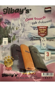 İlbay's Mikrofiber Temizlik Bezi 40x60 Cm - Standart 2x3 Lü Toplam 6 Adet Eko Paket 0 İlbay's Mikrofiber Temizlik Bezi 40x60 Cm - Standart 2x3 Lü Toplam 6 Adet Eko Paket 0