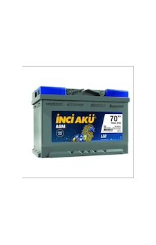 İnci Agm Leo 12 V 70 Ah 760CCA Start-Stop Akü