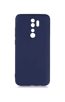 Xiaomi Redmi Note 8 Pro Kılıf Zore Mara Lansman Kapak Lacivert Xiaomi Redmi Note 8 Pro Kılıf Zore Mara Lansman Kapak Lacivert