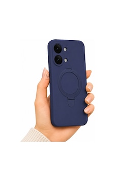 Xiaomi Poco X8 Pro Max Uyumlu Kılıf M-safe Özellikli Yüzük Standlı Telefon Kılıfı Kapak Lacivert Xiaomi Poco X8 Pro Max Uyumlu Kılıf M-safe Özellikli Yüzük Standlı Telefon Kılıfı Kapak Lacivert