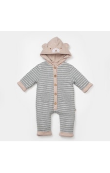 Bibaby Adventure Bear Kapüşonlu Tulum 60772 Grimelanj