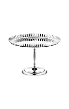 Jumbo Buckingham Ayaklı Çelik Servis Tabağı 16 Cm