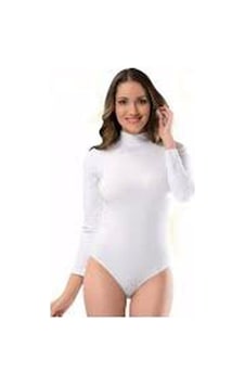 Anıt 4055 Balıkçı Yaka Uzun Kol Body 3 Adet Beyaz Anıt 4055 Balıkçı Yaka Uzun Kol Body 3 Adet Beyaz