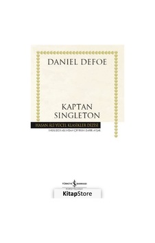 Kitapstore Kaptan Singleton (Karton Kapak) / Daniel Defoe