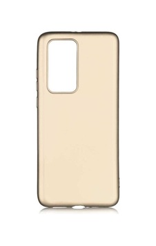 Huawei P40 Pro Kılıf Zore Premier Silikon Kapak Gold Huawei P40 Pro Kılıf Zore Premier Silikon Kapak Gold