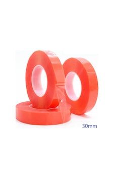 2 Adet Çift Taraflı Bant 30mm 5mt Şeffaf