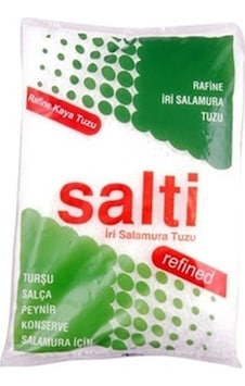 Salti İri Salamura Kaya Tuzu 2250 G Salti İri Salamura Kaya Tuzu 2250 G
