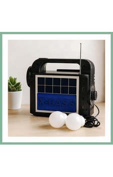 Bşkvirgo Solar 3'ü 1 Arada El Feneri Radyo Mp3 Bluetooth Powerbank Bsk2026 Standart Bşkvirgo Solar 3'ü 1 Arada El Feneri Radyo Mp3 Bluetooth Powerbank Bsk2026 Standart