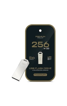 Powerway Premium 256 Gb 100mb/s Ultra Hızlı Usb 3.1 Metal Silver Flash Bellek Powerway Premium 256 Gb 100mb/s Ultra Hızlı Usb 3.1 Metal Silver Flash Bellek