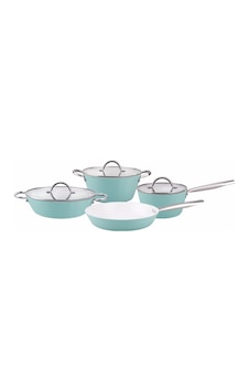 Porland Varsha Mint Tencere Takımı 7 Parça Porland Varsha Mint Tencere Takımı 7 Parça