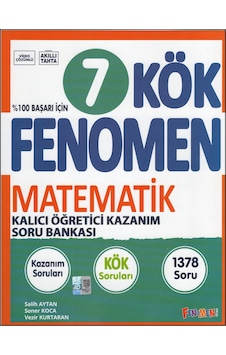 Fenomen 7.sınıf Kök Matematik Soru Bankası Fenomen 7.sınıf Kök Matematik Soru Bankası