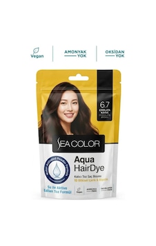 Sea Color Aqua Hair Dye Vegan & Amonyaksız Su İle Aktive Edilen Kalıcı Saç Boyası Toz 6.7 Çikolata Kahve Sea Color Aqua Hair Dye Vegan & Amonyaksız Su İle Aktive Edilen Kalıcı Saç Boyası Toz 6.7 Çikolata Kahve