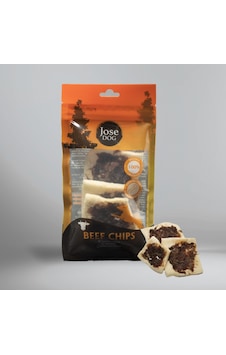 Jose Dog Beef Chips Sığır Et Kaplama Cips Kemik 60 G Jose Dog Beef Chips Sığır Et Kaplama Cips Kemik 60 G