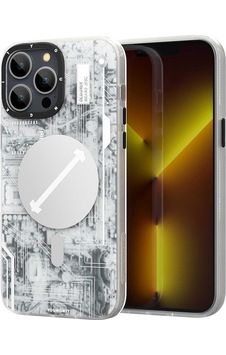 Youngkit Apple Uyumlu iPhone 12 Pro Max Kılıf YoungKit Technology Serisi Kapak YOUNGKİT-TA86136 Youngkit Apple Uyumlu iPhone 12 Pro Max Kılıf YoungKit Technology Serisi Kapak YOUNGKİT-TA86136