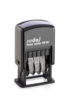 Sırdaş Otomatik Tarih Kaşesi 5810 3.8 MM N11.2724 Sırdaş Otomatik Tarih Kaşesi 5810 3.8 MM N11.2724