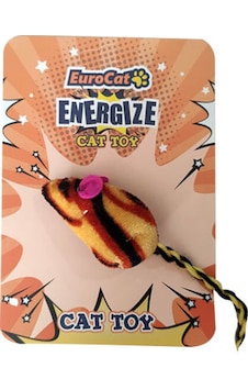 Euro Cat Peluş Fare Kedi Oyuncağı Euro Cat Peluş Fare Kedi Oyuncağı