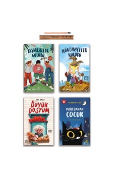 Timaş İlk Gençlik Mükemmeller Kulübü - Başarısızlar Kulübü - Büyük Dostum - Mırıldanan Çocuk Set 4 Kitap Timaş İlk Gençlik Mükemmeller Kulübü - Başarısızlar Kulübü - Büyük Dostum - Mırıldanan Çocuk Set 4 Kitap