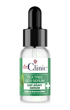 Dr.Clinic Yağlı ve Karma Ciltler Çay Ağacı Serumu 10 ML Dr.Clinic Yağlı ve Karma Ciltler Çay Ağacı Serumu 10 ML
