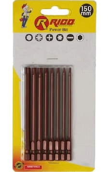 Rico 005-kk1124 Kaplamalı Torx Bits Seti 150 Mm 8 Parça Rico 005-kk1124 Kaplamalı Torx Bits Seti 150 Mm 8 Parça