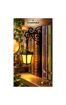 Işıklı Fener Tasarımlı Kitap Arası Aksesuar 22 Cm Dekoratif Book Nook Kitaplık Süsü Model-1 - 921362040
