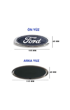 Bagaj Arması Ford Connect 4,5 11,5cm ''ford''