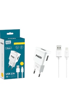 Pıhıxı Pch211l 10w 2.1a Lightning Usb Seyahat Şarj Cihazı Pıhıxı Pch211l 10w 2.1a Lightning Usb Seyahat Şarj Cihazı